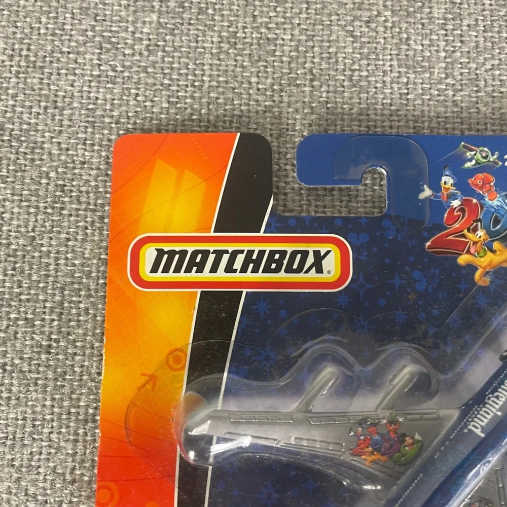Disney Parks Matchbox Diecast Airplane Walt Disney World Disneyland 2009 Sealed